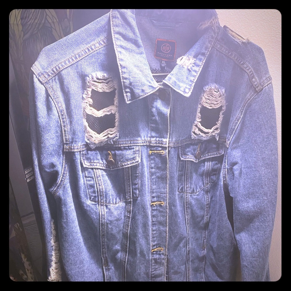 Boomboom Distressed Jean Jacket